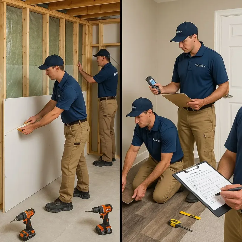 Repairs and Reconstruction process in Concord, NH